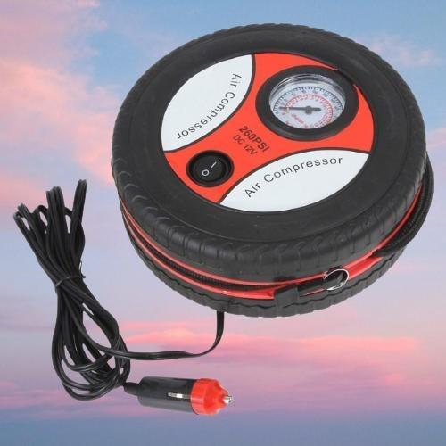 Portable Electric Tyre Shape Car Air Compressor Pump