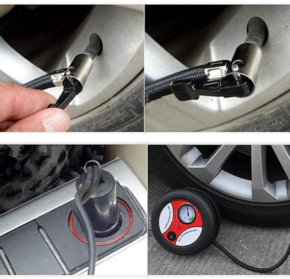 Portable Electric Tyre Shape Car Air Compressor Pump